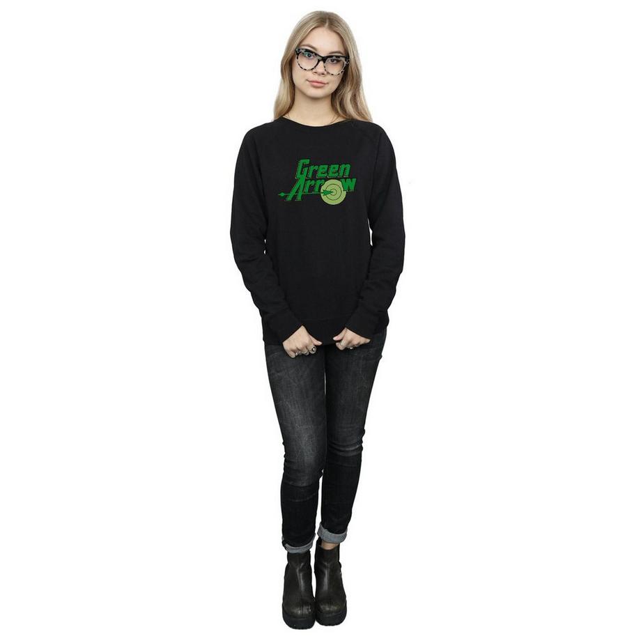 DC COMICS Green Arrow Logo Sweatshirt  