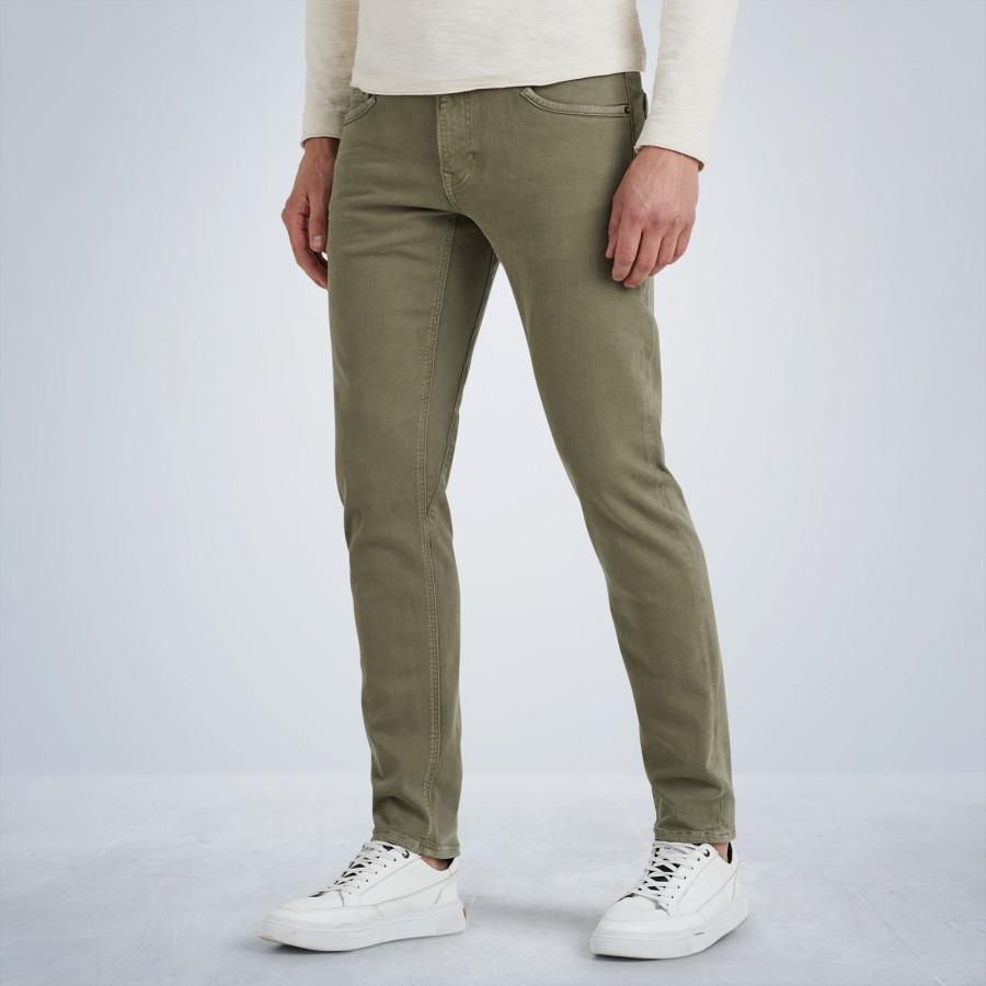 PME Legend Tailwheel Slim Fit Gefärbte Denim Hose  