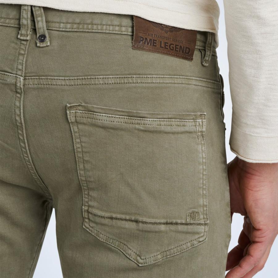 PME Legend Tailwheel Slim Fit Gefärbte Denim Hose  