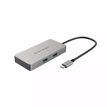 HDMB2 Schnittstellen-Hub USB 3.2 Gen 1 (3.1 Gen 1) Type-C 5000 Mbits Edelstahl