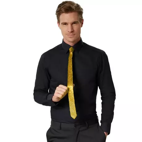 Tectake  Cravate à paillettes 