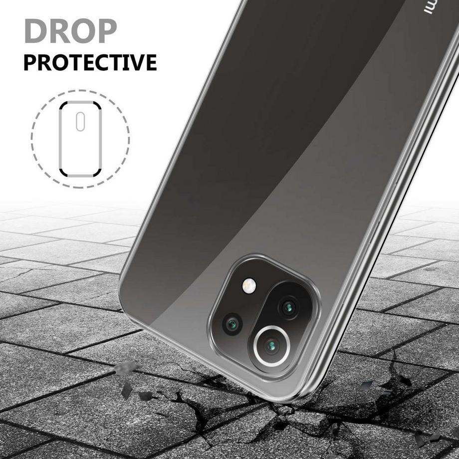 Cadorabo  360 Grad Hülle für Xiaomi Mi 11 LITE (4G / 5G) / 11 LITE NE 