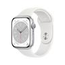 Apple  Watch Series 8 OLED 45 mm Silber GPS Weiss