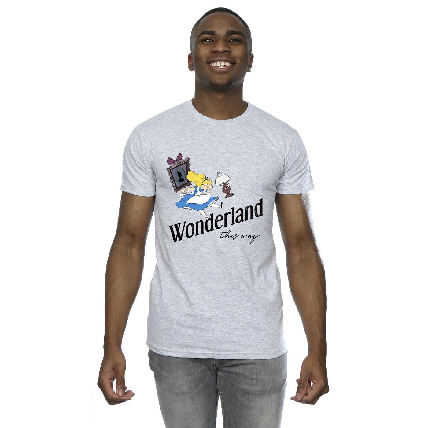 Disney  Alice In Wonderland This Way TShirt 