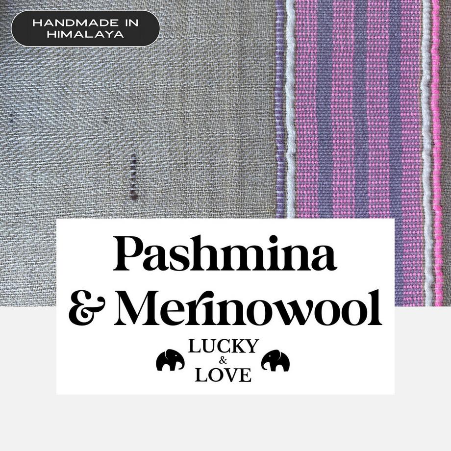 LUCKY & LOVE  Pashmina-Merinoschal Shivalik 