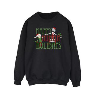 Rick And Morty Happy Human Holidays Sweatshirt  