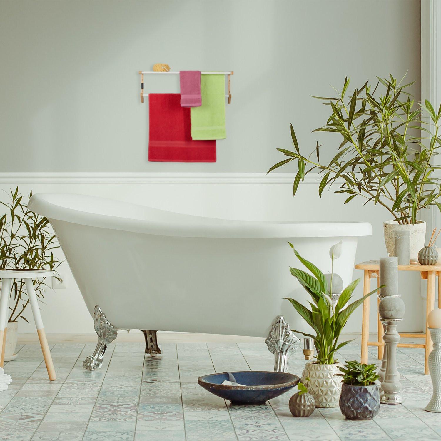 Northix Porte-serviettes mural en bambou  