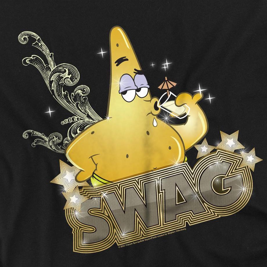 Nickelodeon  Patrick Has Swag Maglietta 