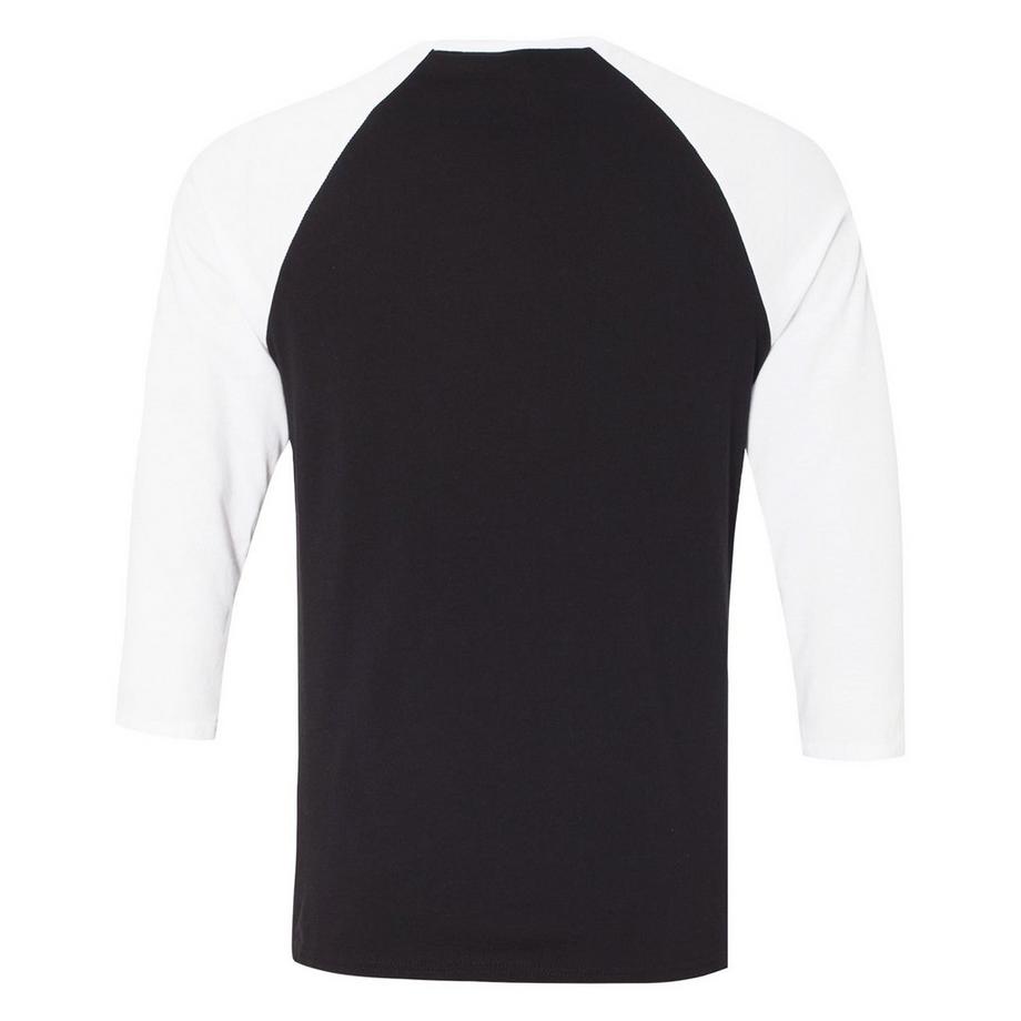 Bella + Canvas Canvas T-ShirtDe Baseball À Manches 3/4  