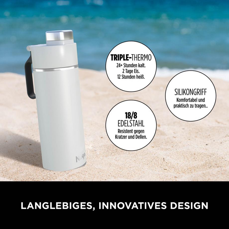 Ninja DW2401EUUKWH Thirsti Reiseflasche  