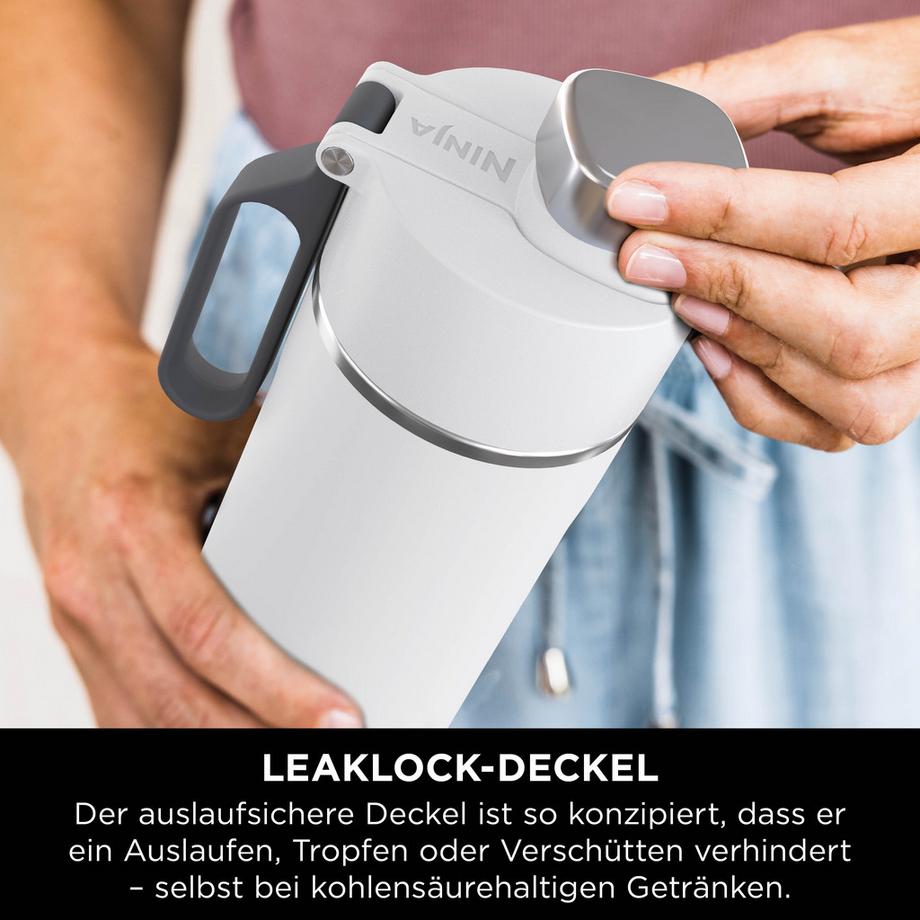 Ninja DW2401EUUKWH Thirsti Reiseflasche  
