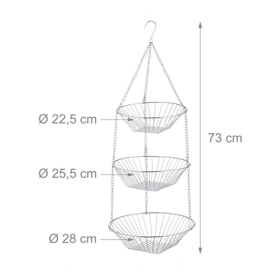 B2X Hängekorb 3 Ebenen  