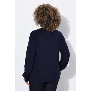 Ulla Popken Cardigan Maglia Bottoni Scollo V Maniche Lunghe  