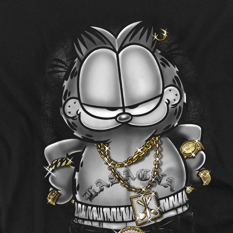 Garfield  Lasagna For Life Maglietta 