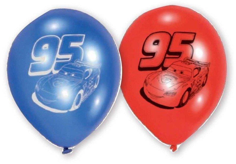 NEUTRAL  NEUTRAL Latexballons Cars 6 Stk. 999228 rot, blau 22.8cm 