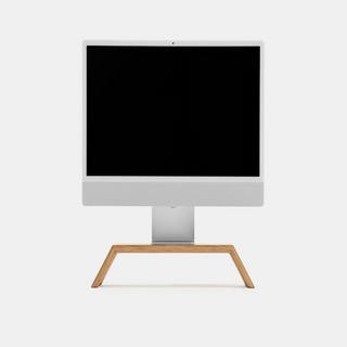 Oakywood Supporto per monitor - Supporto per monitor in legno - disponibile nei colori Oak  