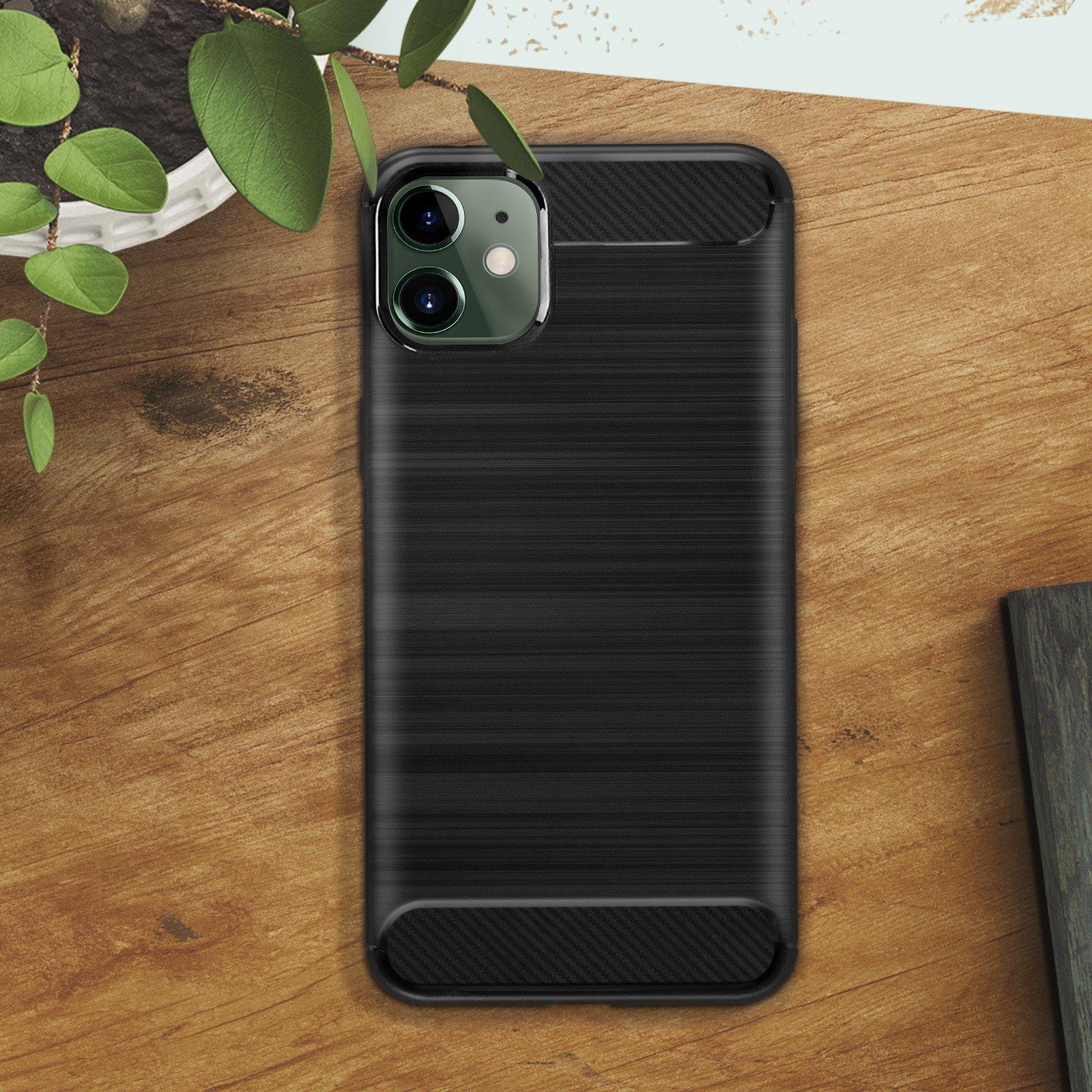 Avizar  Carbon-Case Apple iPhone 11 Schwarz 