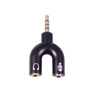 eStore  Splitter Per Cuffie E Microfono - 3,5 mm 