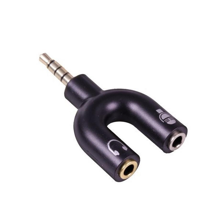 eStore  Séparateur pour casque et microphone - 3.5 mm 