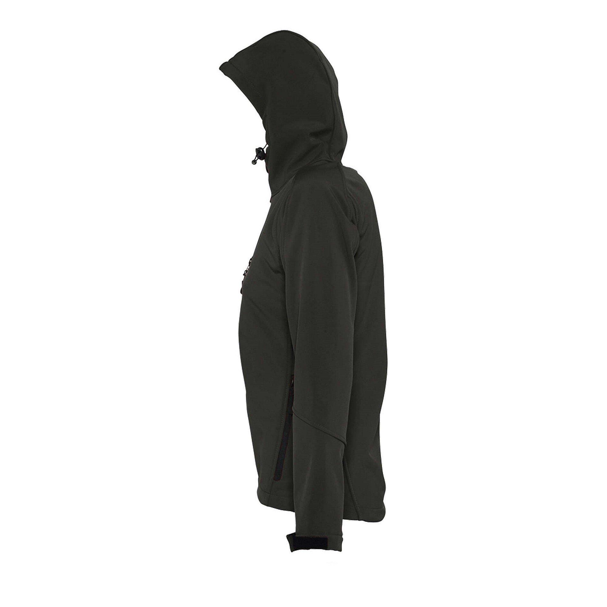 SOLS Veste Softshell à Capuche Respirante Coupe-Vent Déperlante  