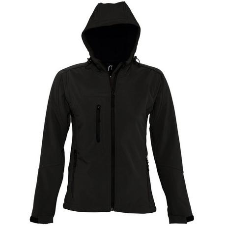 SOLS Veste Softshell à Capuche Respirante Coupe-Vent Déperlante  