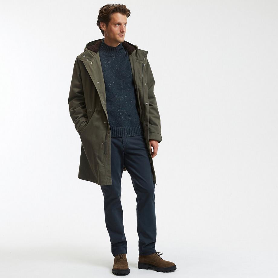 La Redoute Collections Halblanger Parka mit Webpelzfutter  