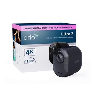 Arlo  Arlo Ultra 2 Caméra de Surveillance extérieure, caméra additionnelle noir 