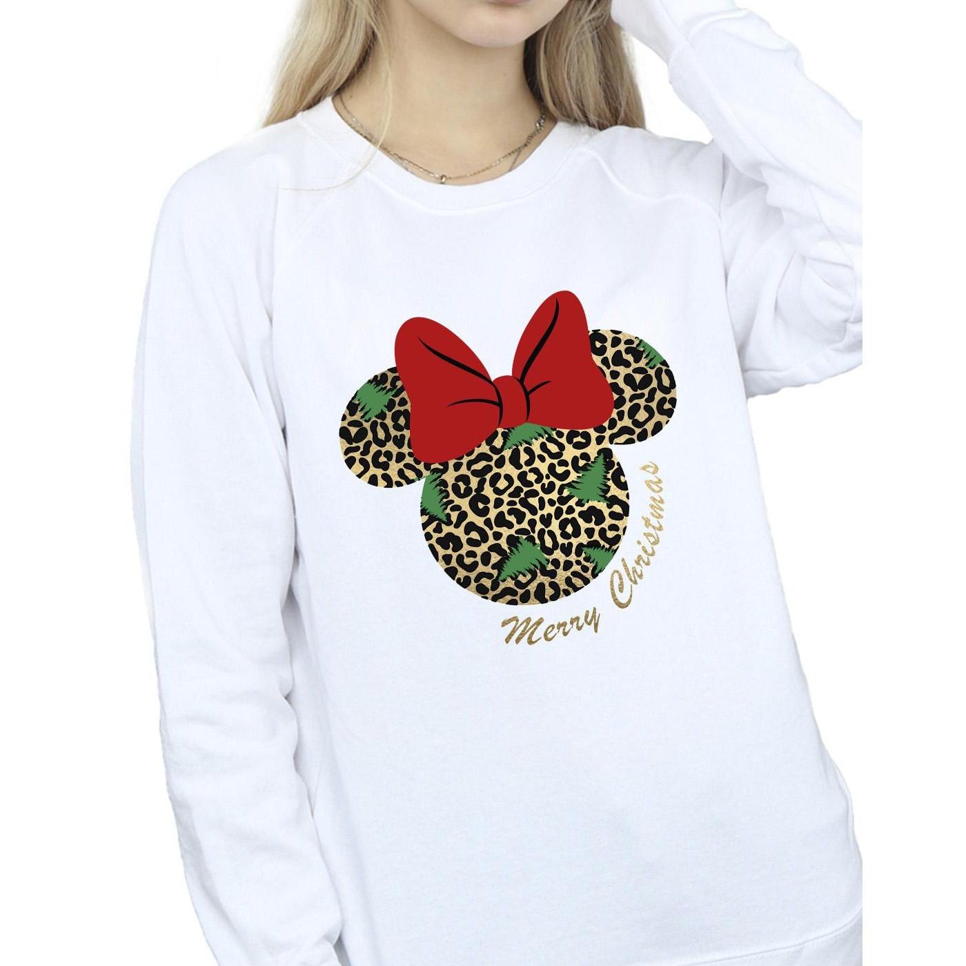 Disney Minnie Mouse Merry Christmas Sweatshirt  