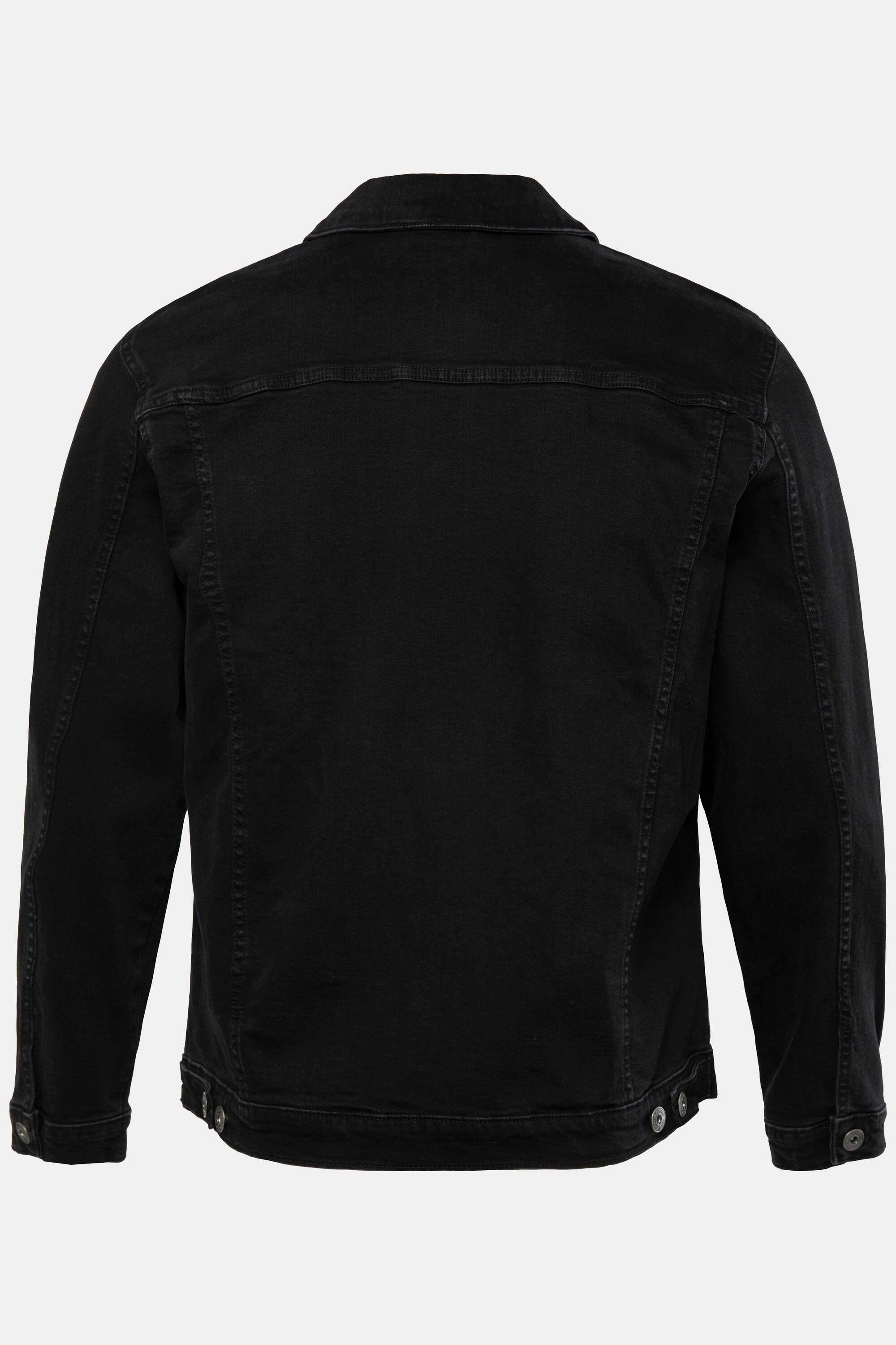 JP1880 Jeansjacke 4 Taschen Knopfleiste  