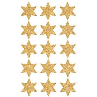 Z-DESIGN Z-DESIGN Sticker Sterne Weihnachten 4112 gold 2 Stück  
