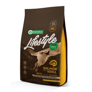 Nature's Protection Lifestyle  Grain Free Starter au saumon et à la crevette 