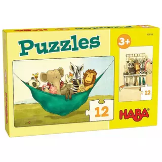 HABA  Puzzle Puzzles Löwe Udo (2x12) 