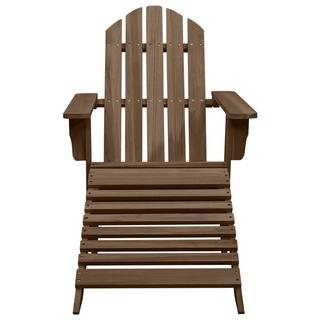 VidaXL Chaise de jardin bois  