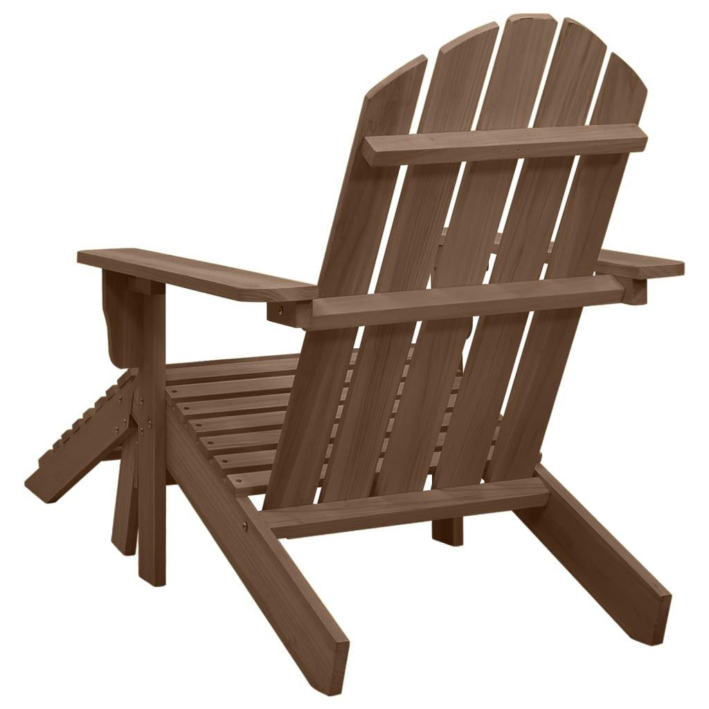 VidaXL Chaise de jardin bois  