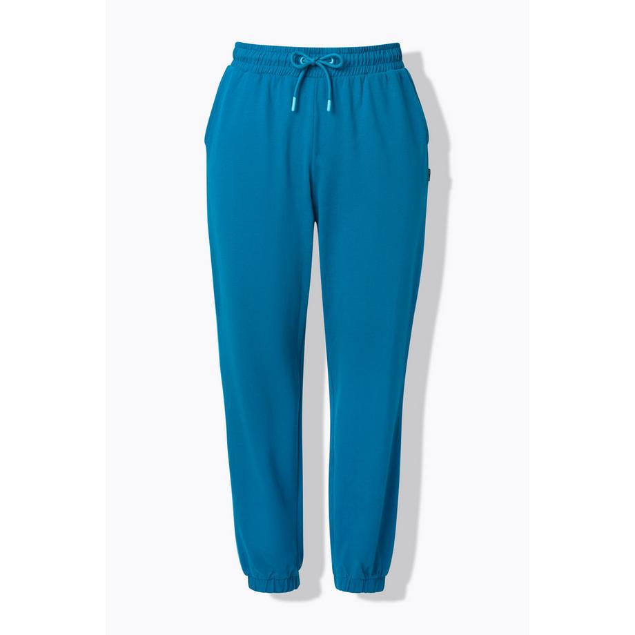 Ulla Popken Pantalon de jogging Passepoil latéral Taille élastique  