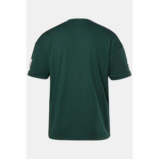 Sthuge Oversized Mesh Football Print Halbarm T-Shirt  