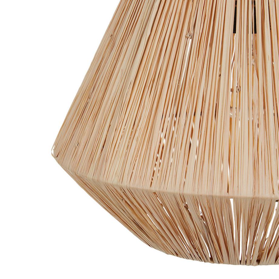 Beliani Lampe suspension en Paille  DAMIT  