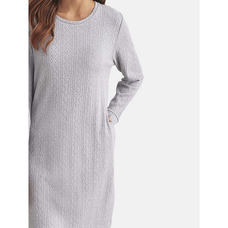 Selmark TEXTURAS Chemise de nuit manches longues  