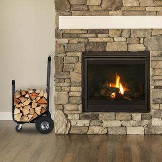 Northio Carretto di legno con ruote  