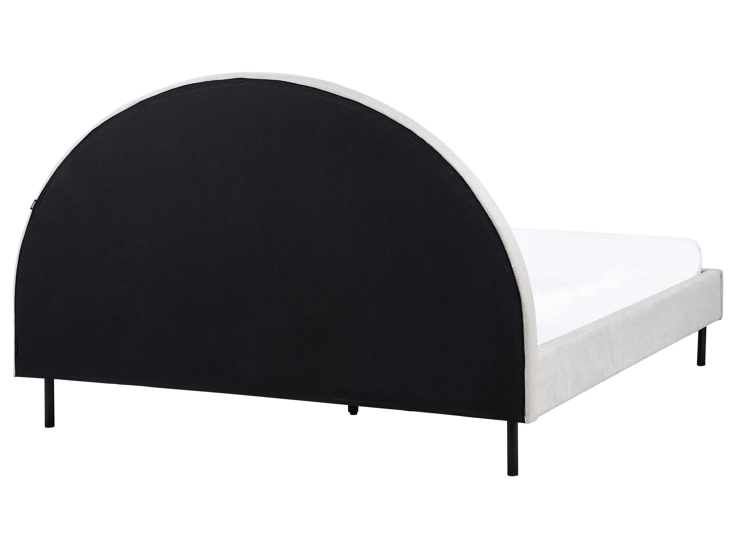 Beliani Letto en Tessuto Retrò MARGUT  