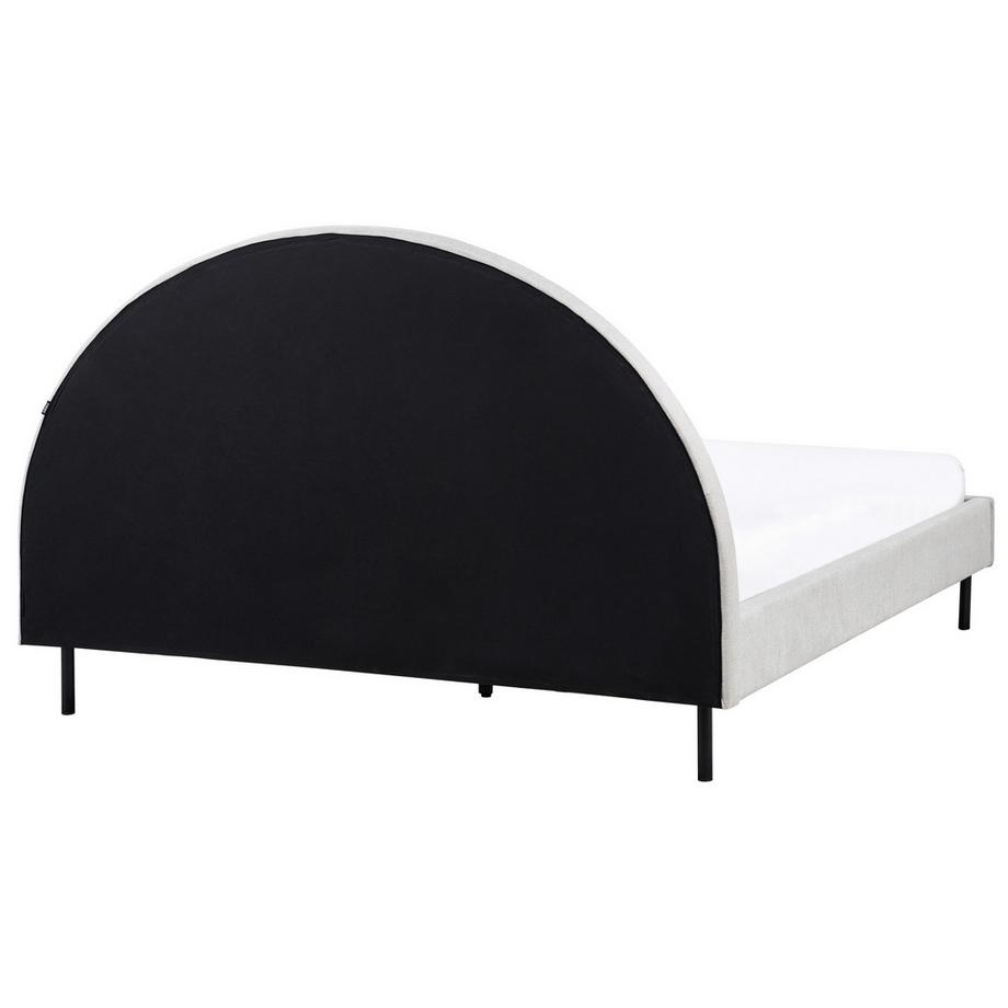 Beliani Letto en Tessuto  MARGUT  