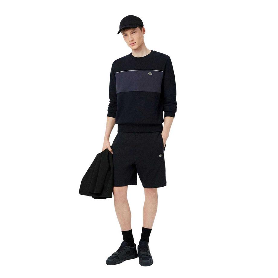 LACOSTE Pantaloncini in Felpa con Striscia Laterale  