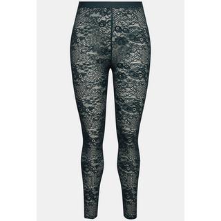 Ulla Popken  Leggings di calza in pizzo 