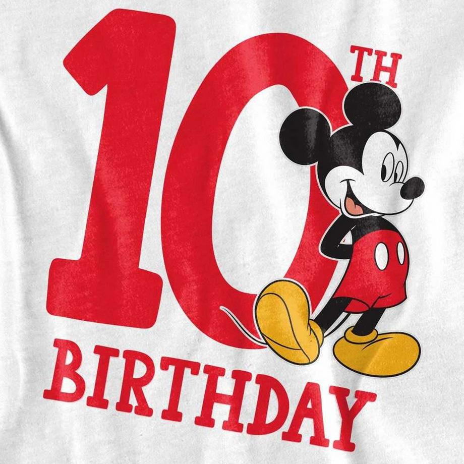 Disney  TShirt  10. Geburtstag 