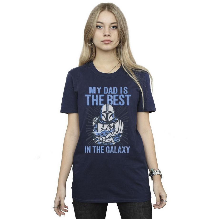 STAR WARS T-Shirt Mandalorian Best Dad  