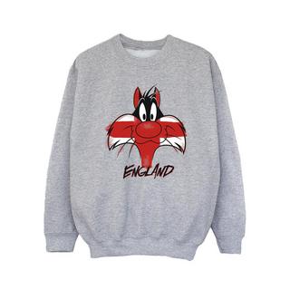 LOONEY TUNES  Sweat SYLVESTER ENGLAND FACE 