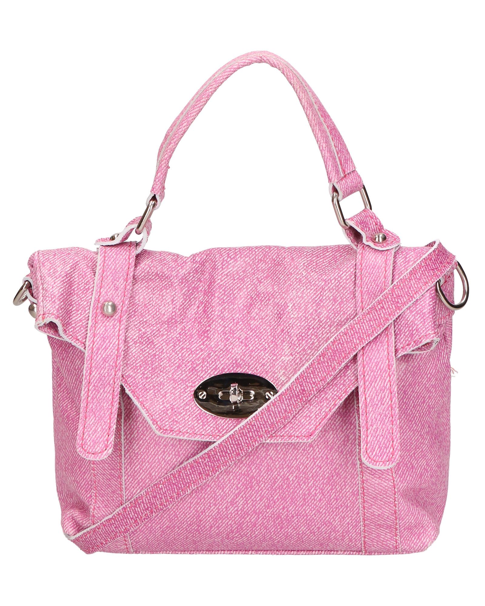 Gave Lux Sac à main en cuir avec fermoir tournant  