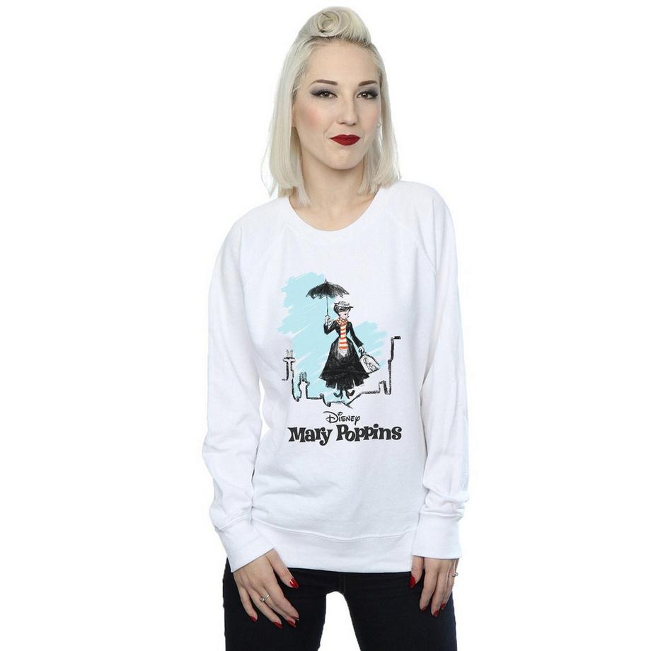 Disney Mary Poppins Rooftop Landing Sweatshirt  