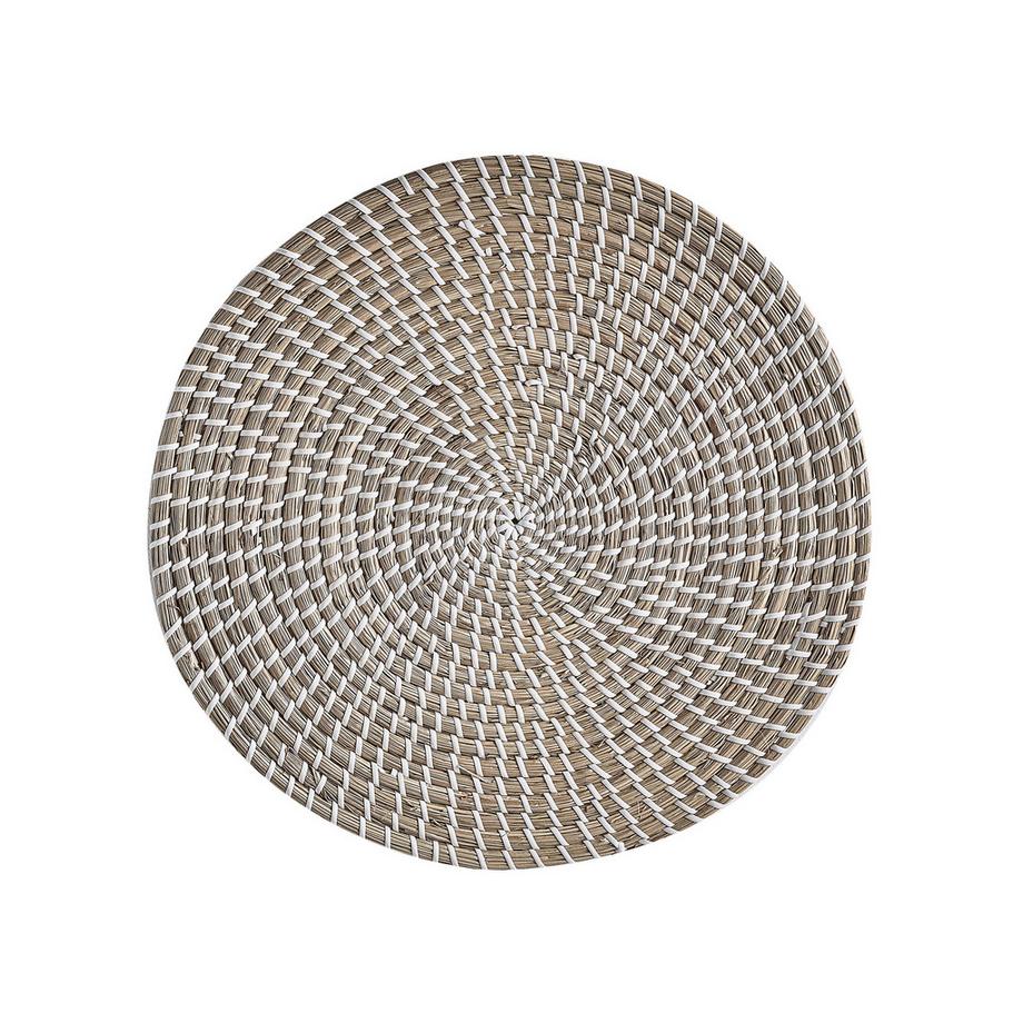 Beliani Wanddeko-Set aus Seegras Boho LAOCAI  