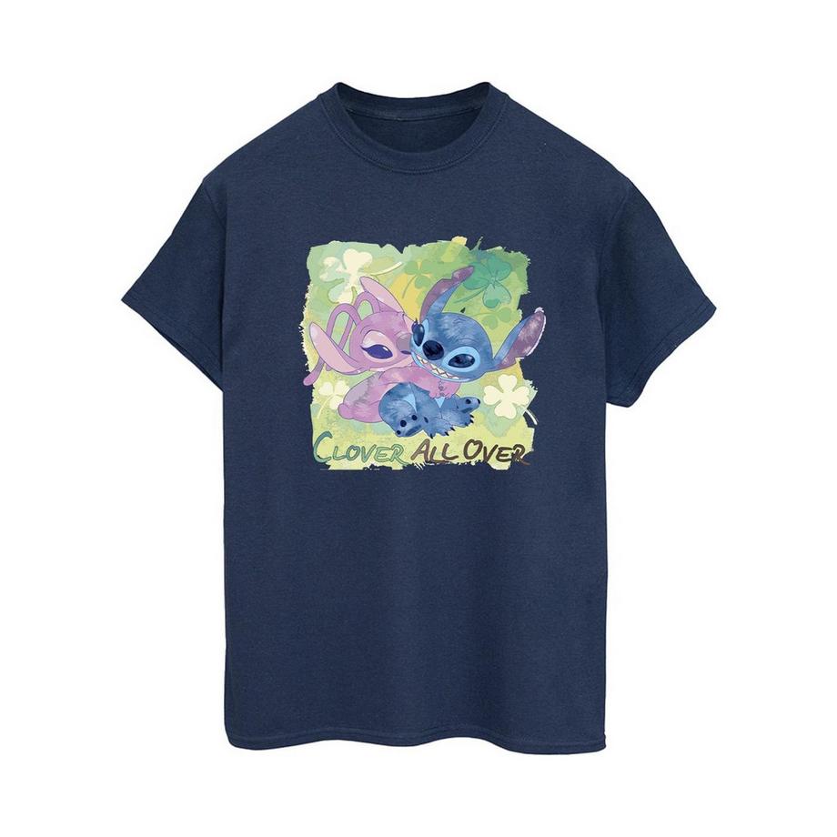 Disney St Patrick's Day Clover All Over T-Shirt  